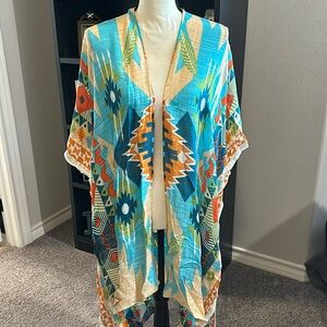 One size fits all over shall multi color